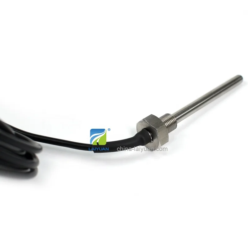 Laiyuan Customizable  Threaded Type Dishwasher/Washing Machine Temperature Sensor Ntc Thermistor For Liquid Level Sensor