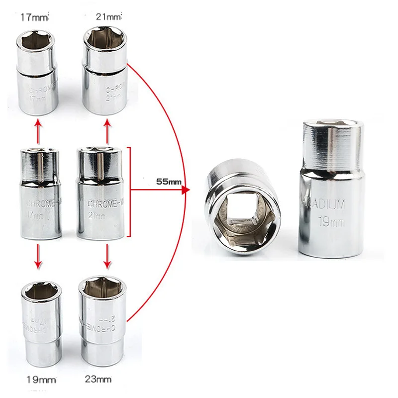 Factory Supply Car Repair Tire Tool Socket Lug Wheel Tire Wrench Telescoping Lug Wheel Wrench With Sockets