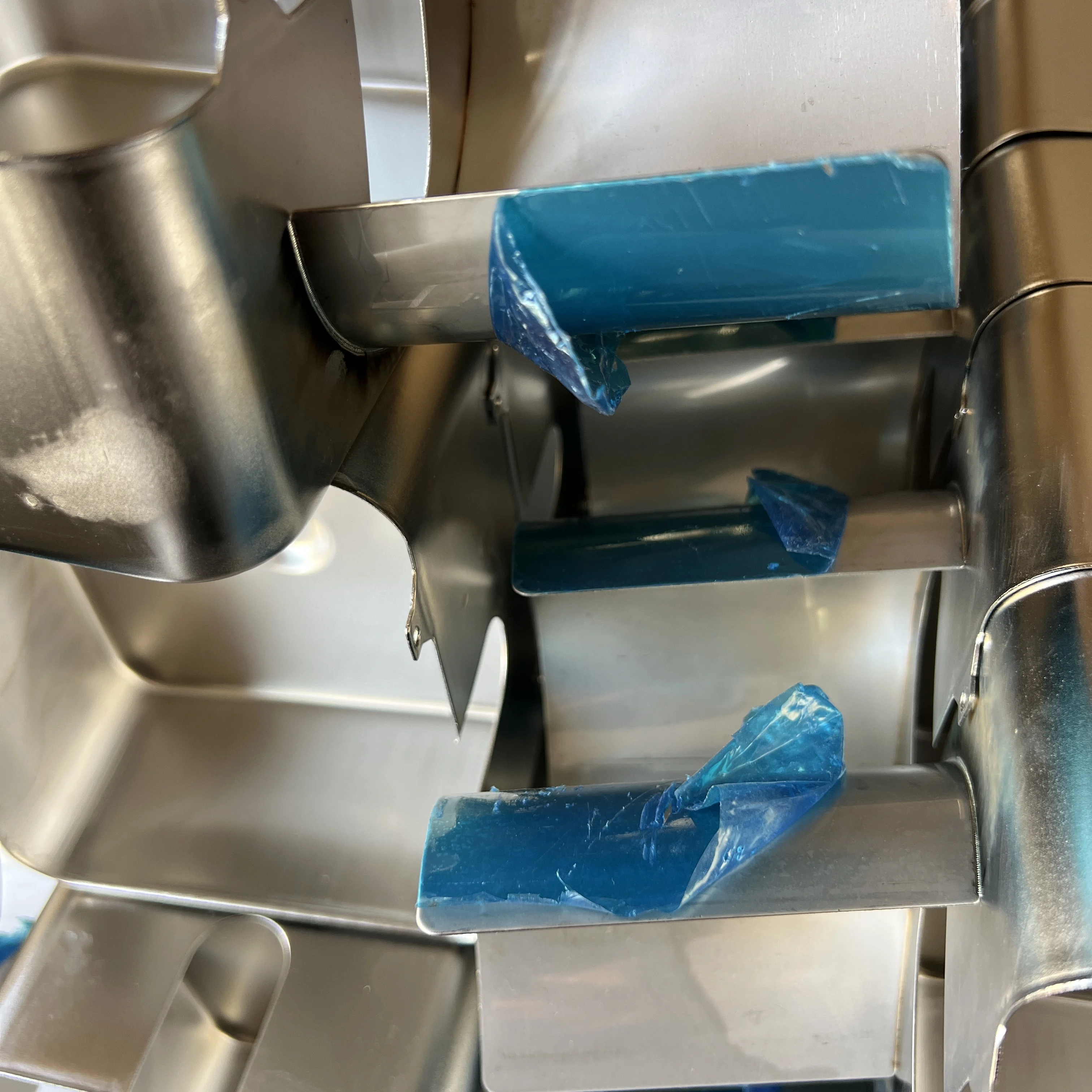 Custom blank stainless steel metal money clip metal folding money clip