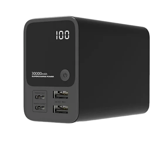 Высокая емкость портативный PD 200 Вт powerbank Ноутбук power bank 27000 мАч banks