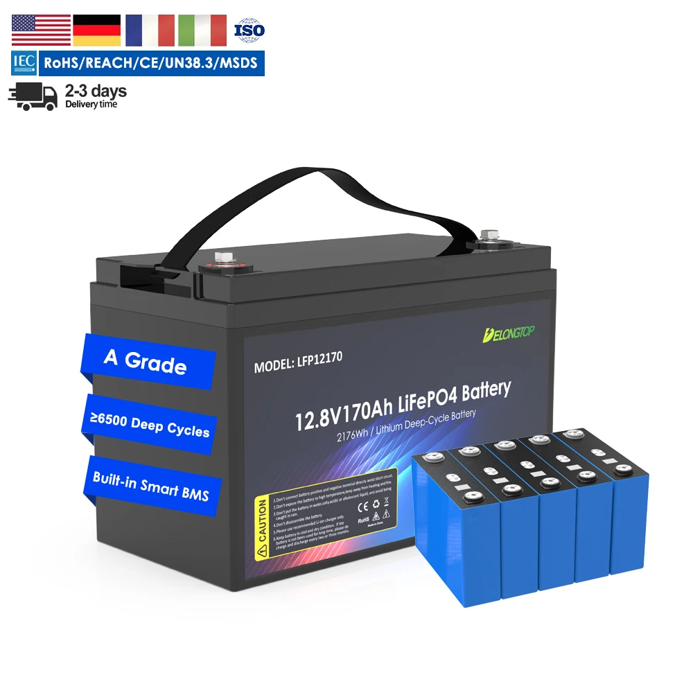 lithium ion batteries 12V 100ah 200ah 300ah AKKU Lifepo4 Lithium ion Battery Deep Cycle for Solar Systems 12 Volt Batteries