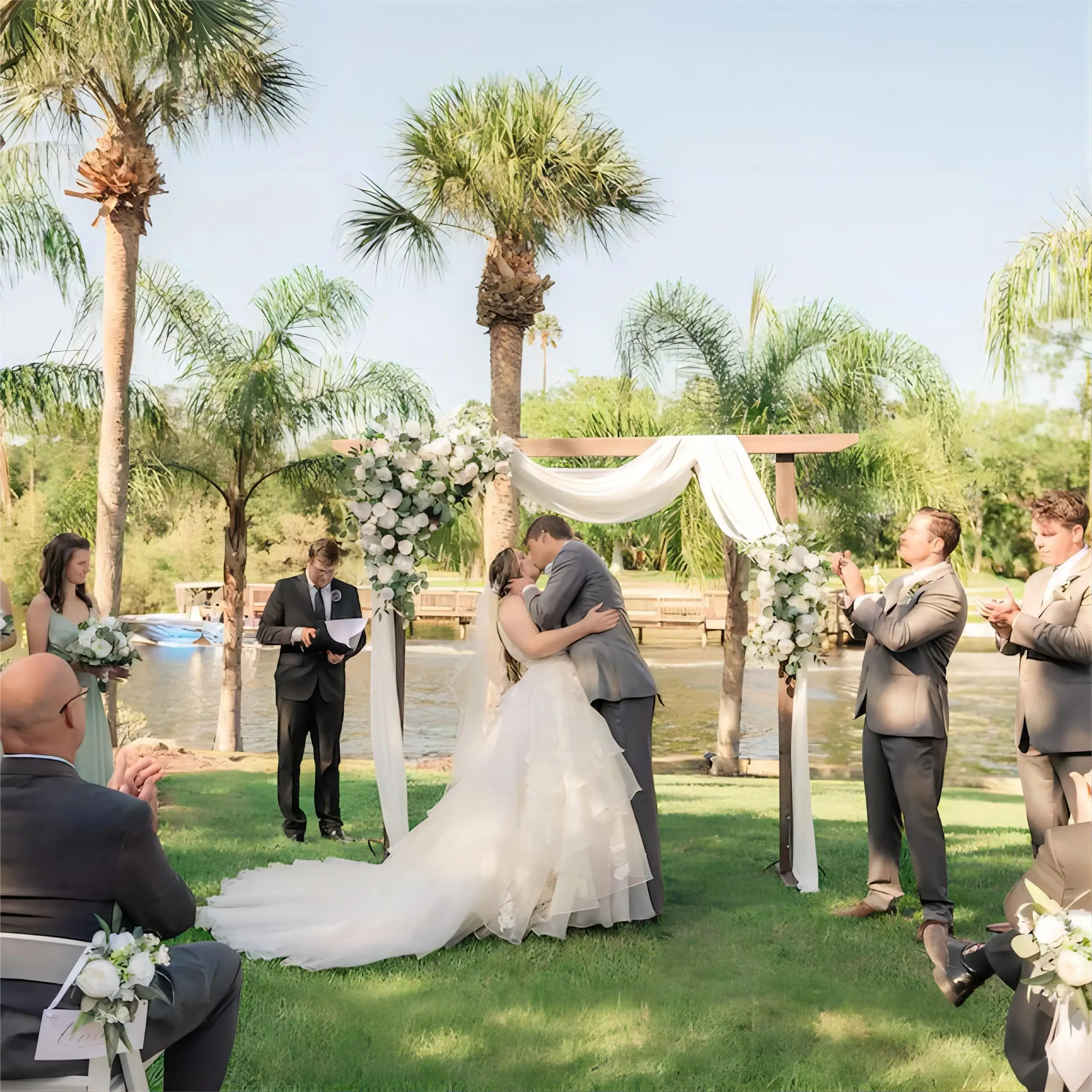 Свадебные искусственные белые розы набор цветов цветы свадебные украшения уличное украшение для фона