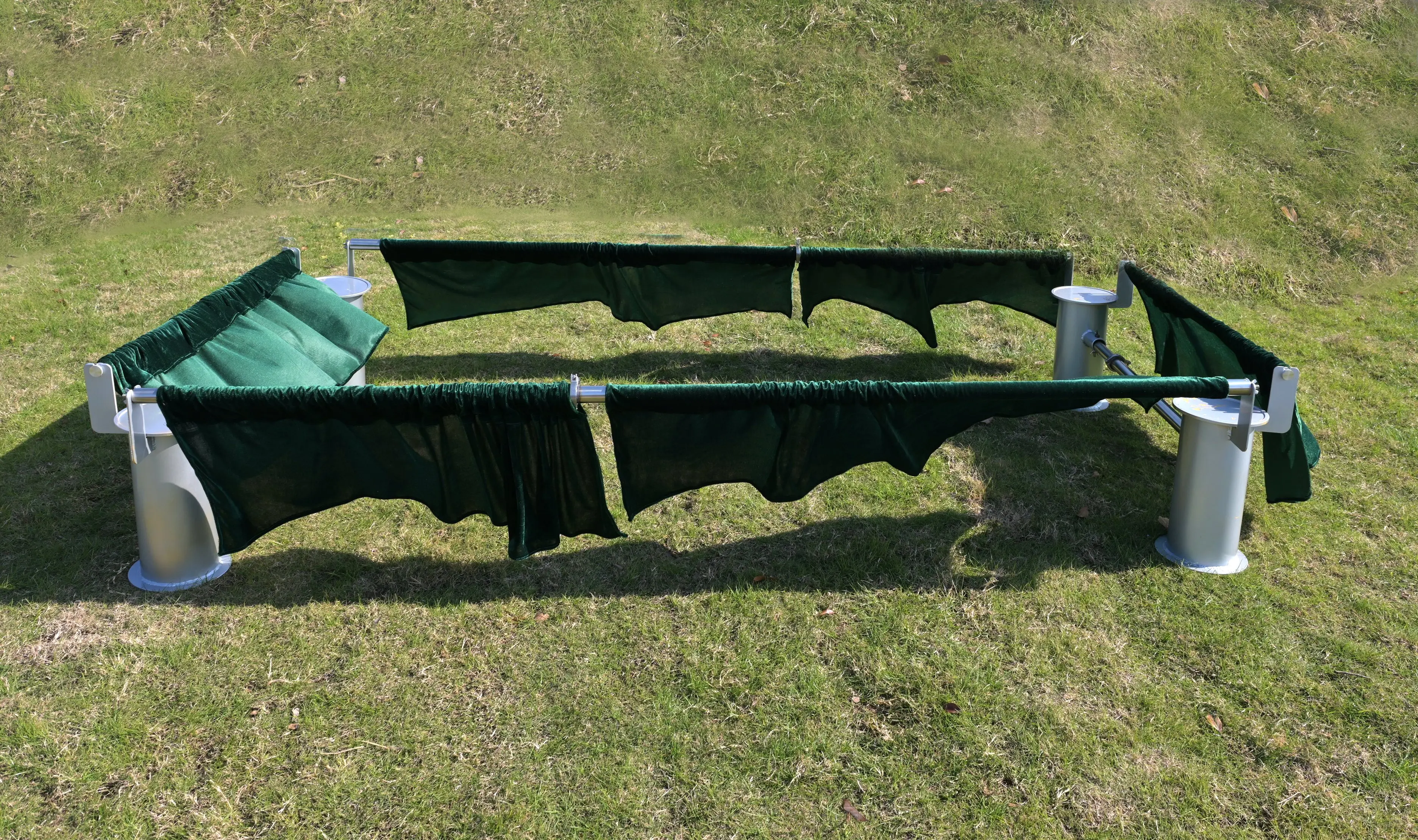 THR-LD003 Funeral Products Coffin Stainless steel Funeral Casket Lowering Device