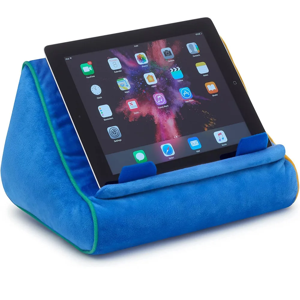 Book Couch iPad Stand Cushioned Tablet Holder Reading Pillow Bed Time Lap Rest Cushion Fun Gift for Book Lovers Tablet Pillow