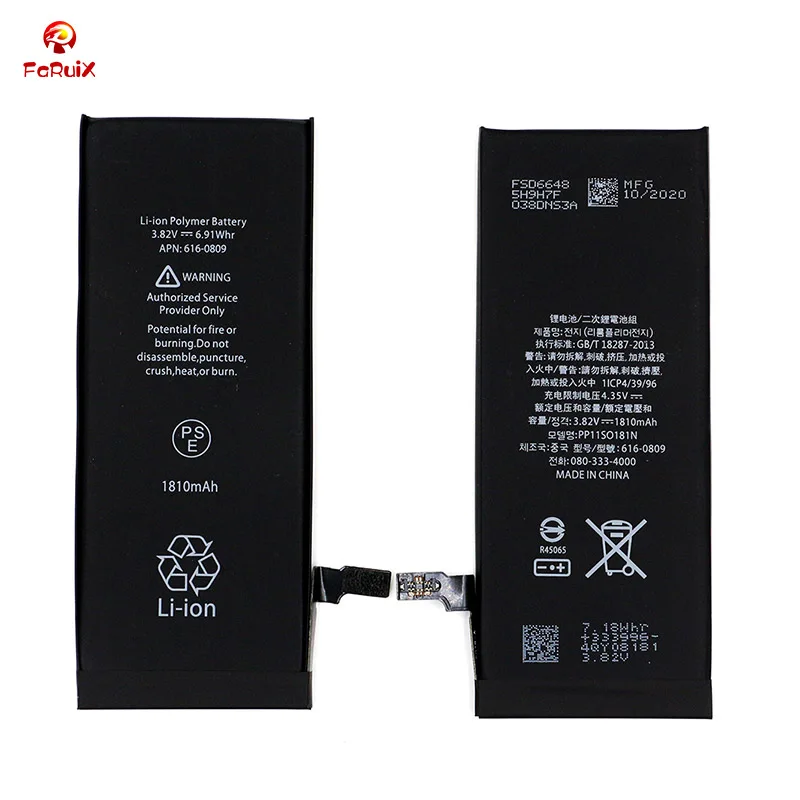 Oem Replacement Batteries 1600mah 100% Original Mobile Phone Battery For Iphone 5g 6g