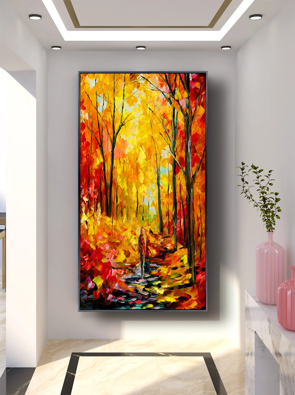 Abstract Canvas Wall Art  Oil Painting Home Decoration Vintage Print Posters Modern Living Room Decor Pictures Or 3D print