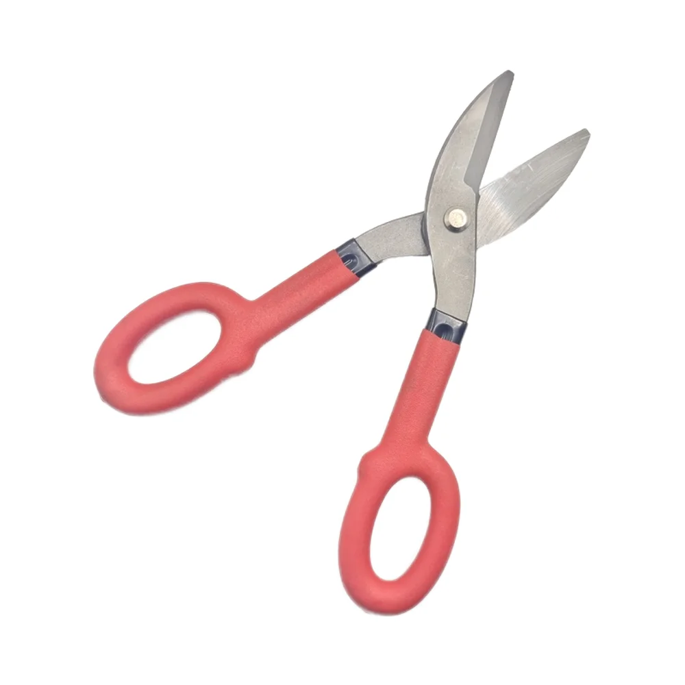Industrial/DIY Spring Scissors Sharp Steel Pruning Shears Smooth Rubber Handle Plastic Cutting Iron Embroidery Household Use