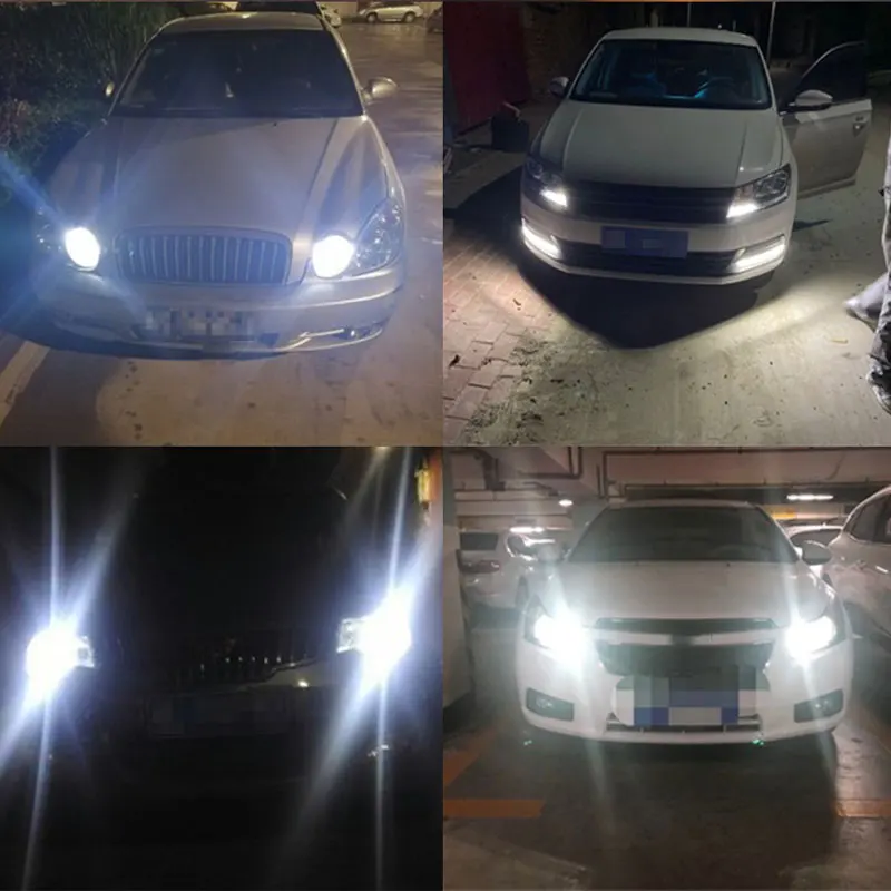 3014  Chips Bulb For Cars Roof lights Mirror lights License Plate Lights 12V  Ba9s Led T4W H6W Led 24SMD