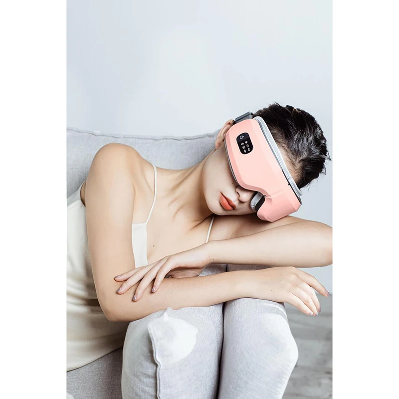 Vibrating Eye Massager Equipment with Bluetooth Airbag Kneading Constant Temperature Eye Massager