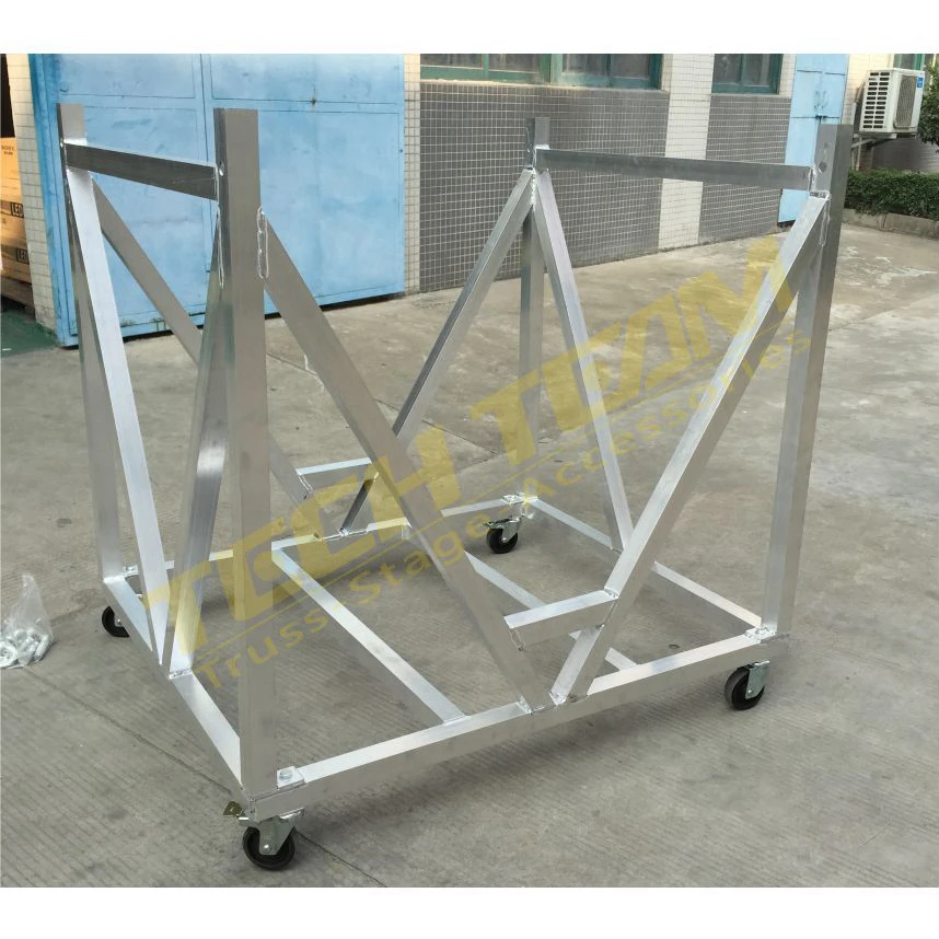 Barrier Transport Car Roller Barrier With Wheel