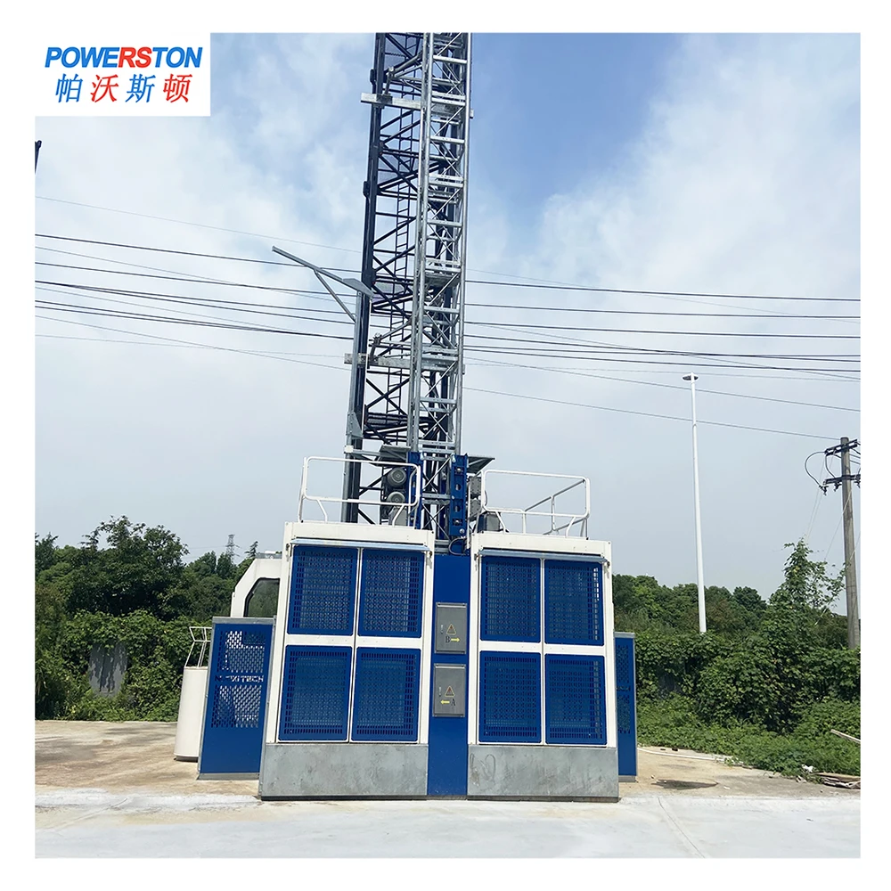 Widely Used Professional Goods Materials Lifter Platform Construction Elevators Electric Chain Passenger Hoist