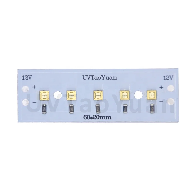 Uvc Led Strip 255NM 265NM 275NM 280NM 308NM 311NM Germidical UVC UVB Strip Lamp Module With Power Driver