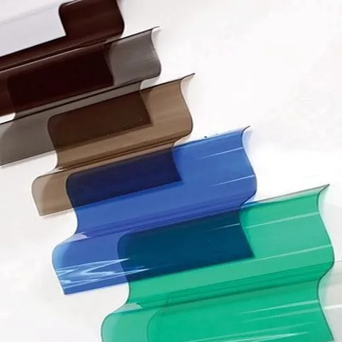 Modern style multi color plastic roofing material panel polycarbonate corrugated sheets