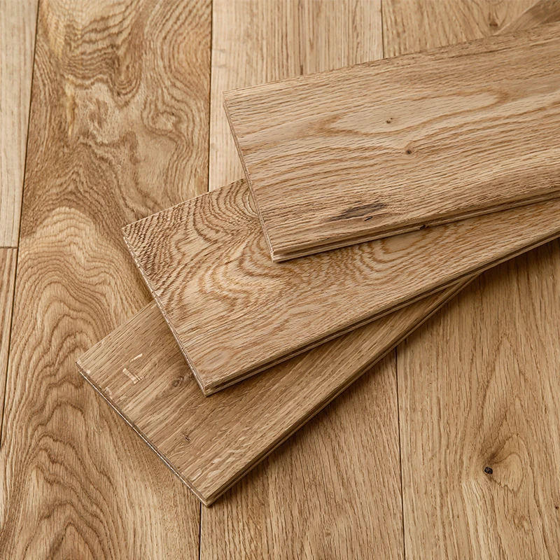 Wholesale solid oak flooring hand-grabbed 18mm wood flooring hardwood