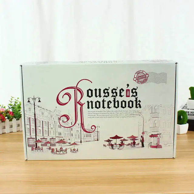 6 Bottle Wine Box with Glossy Lamination and Offset Printing Corrugated Packaging for Shipping Mail Perfume As Well