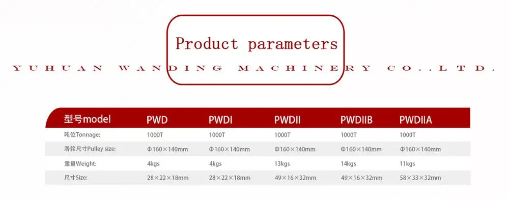 
PWDI High quality fiber optic cable pulley & Cable rollers & Wire block and tackle price 