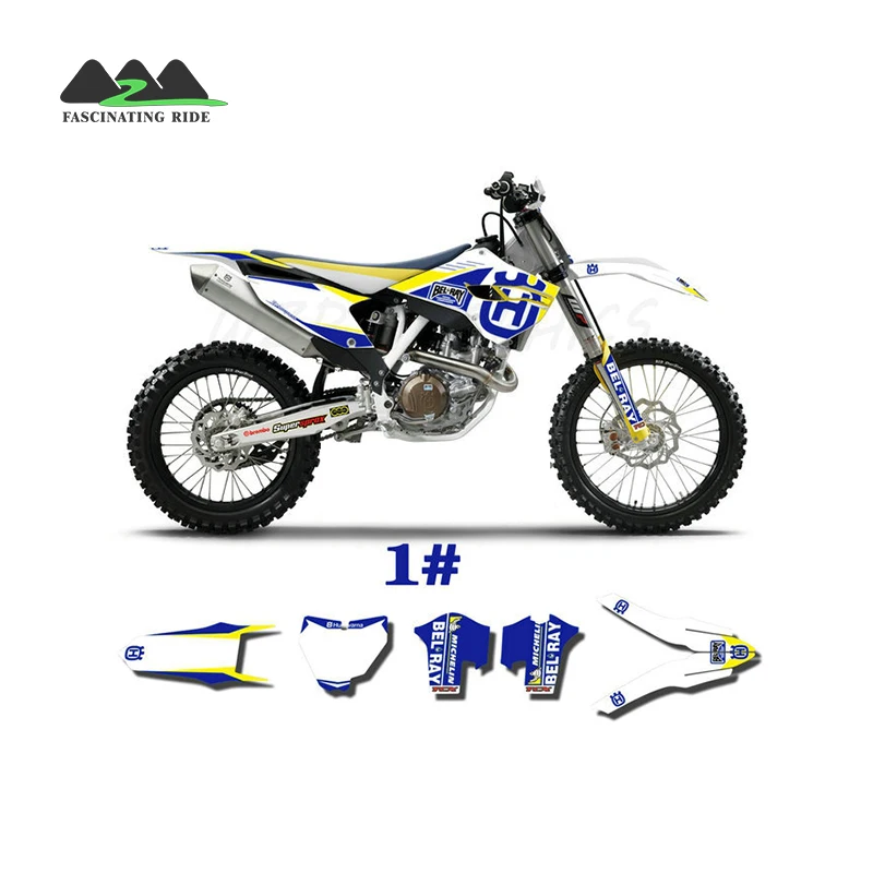 Прямая продажа с завода наклейка на мотоцикл husqvarna 2014-2016 FE TE FC модифицированные мотоциклетные наклейки все