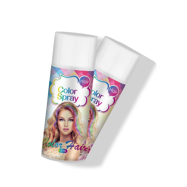 Factory Wholesale Popular Color Dye Hair Color Spray Temporary Custom Washable Color Highlight Hair Spray
