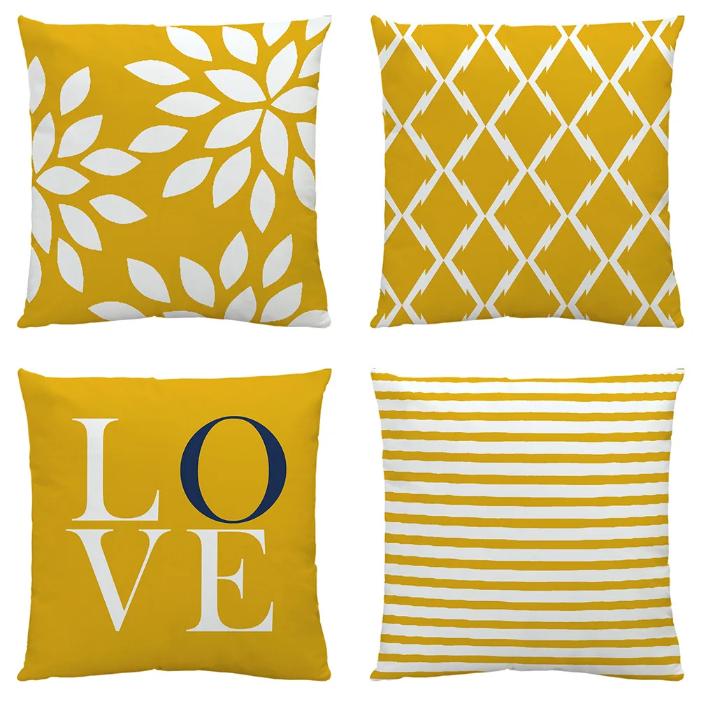 Wholesale Custom Luxury Modern Decor Home Decorative Sofa Set Covers Case Pillow Cover 18x18 50x50 custom cushion cover printing