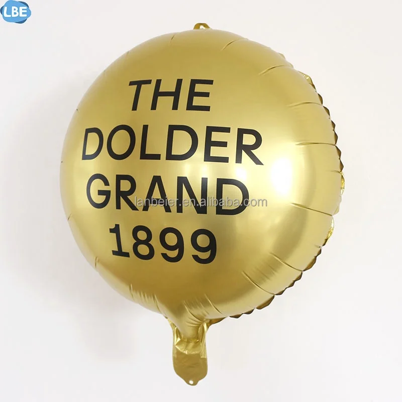 Can be customized 18 inch premium hot round advertising balloons