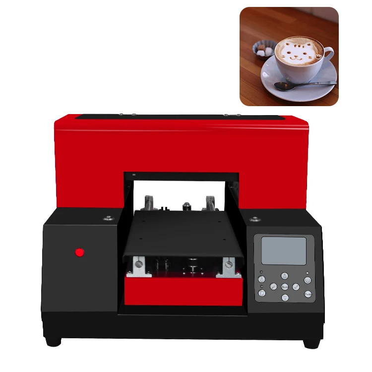 Refinecolor Digital Printer Manufacturer Supply Coffee Character Face Cafe Inkjet Printer Food Printer Edible Printing Machine