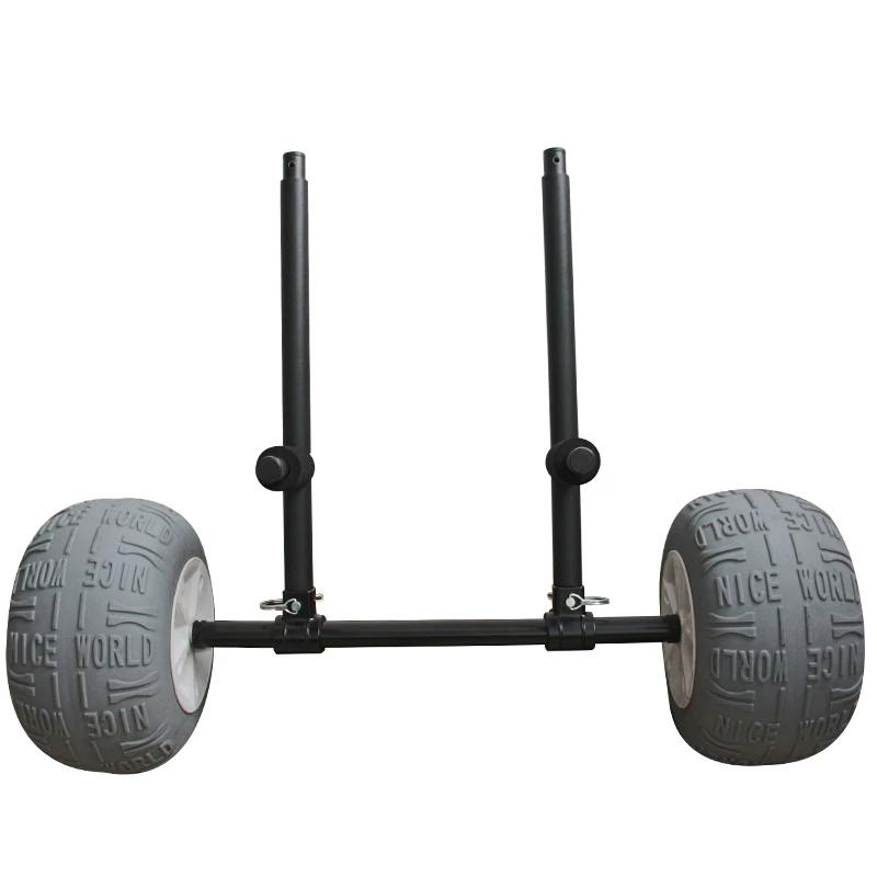 Big Sand Surfer Kayak Carrier Cart Dolly Beach Balloon Tires Aluminum Kayak Trailer Surfboard Beach Cart Surfboard Carrier