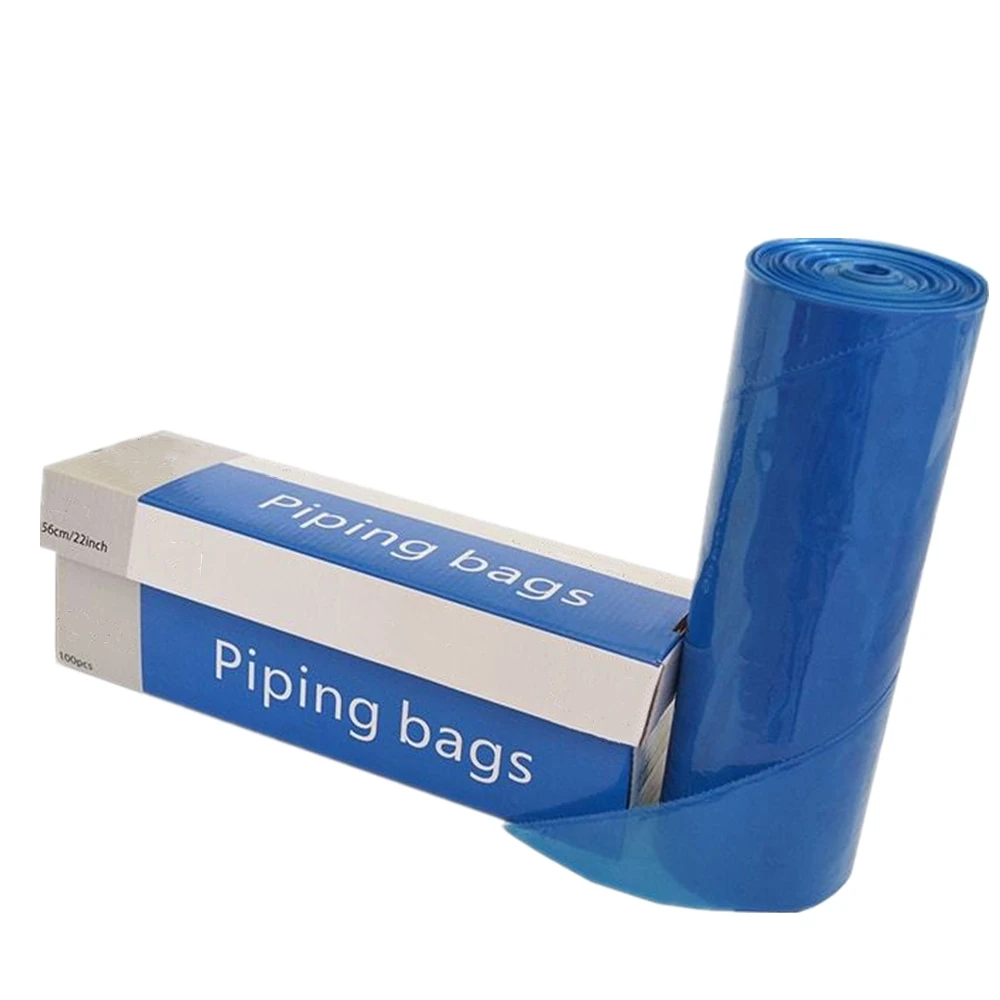 BPA-free Disposable Plastic Piping Icing Bag Dessert Decorating LDPE Thick Piping Bags For Packaging Cream