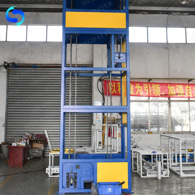 Z-type Continuous Transport Cargo Lift Vertical Reciprocating Conveyor