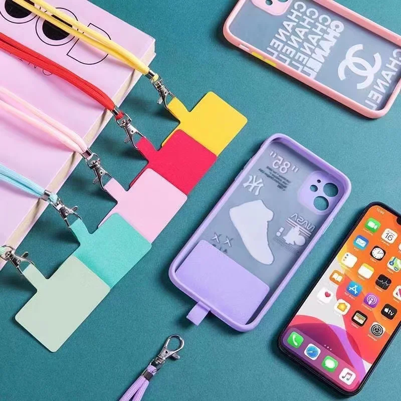 Wholesale Mobile Phone Hanging Rope Card Insert Cord Adjustable Detachable Card