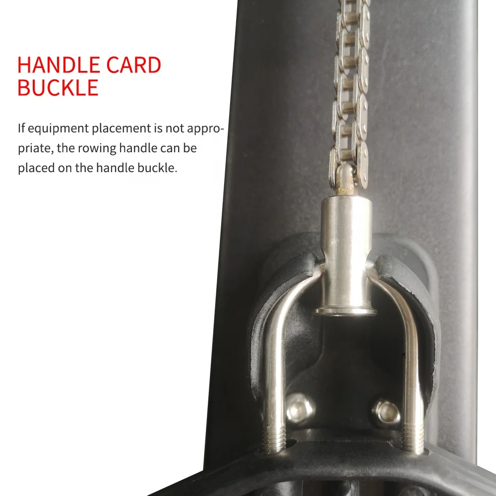 Hot Foldable Wind Resistance Rower Gym Commercial Fitness Equipment Cardio Exercise Machine Rowing Machine Air Rower