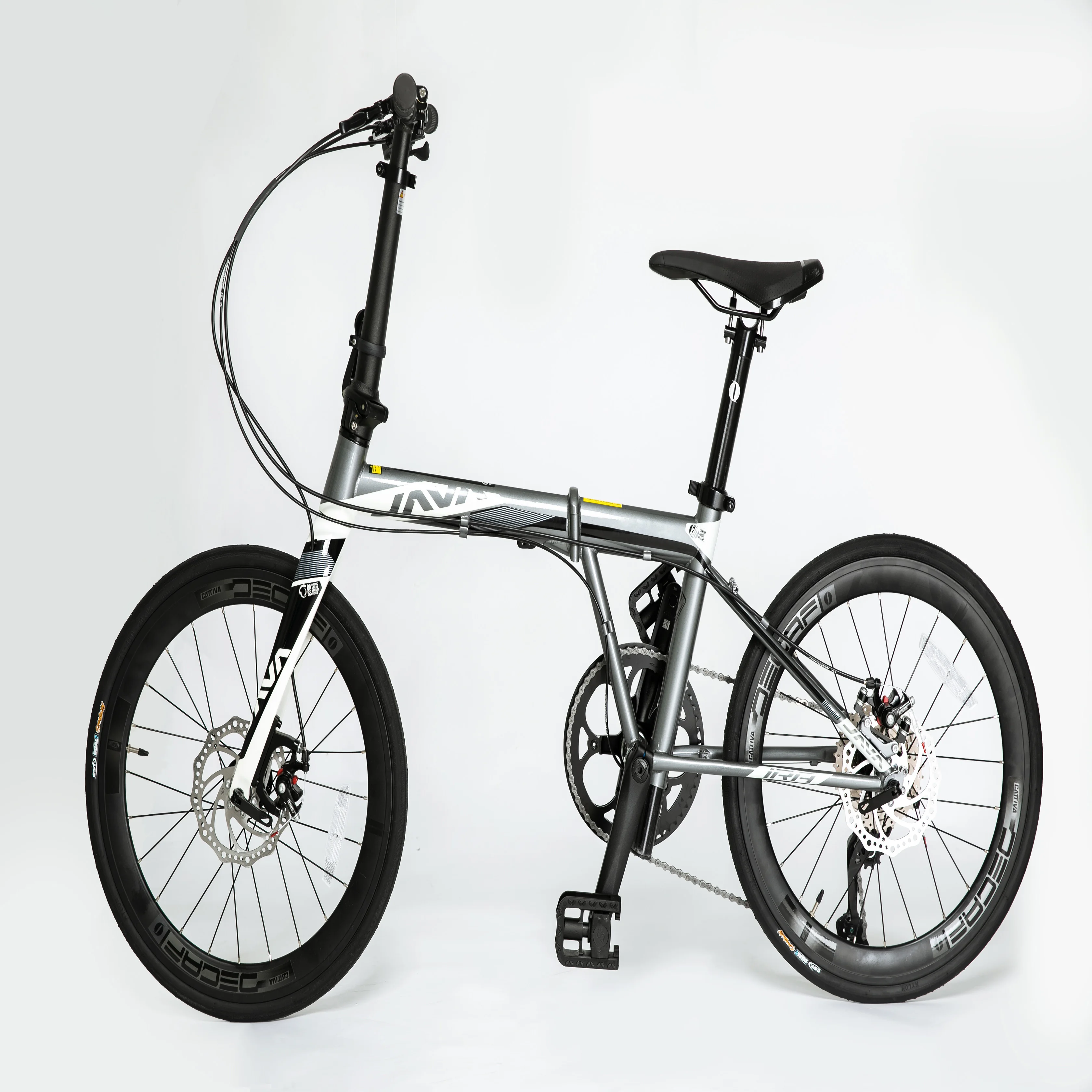 20 inch folding bike JAVA IRA-451-10S disc brake 10 speed men women cycling portable