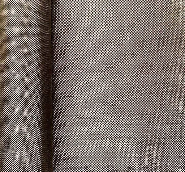 Basalt Fiber Fabric Cloth 200GSM Twill Weave 13um Diameter