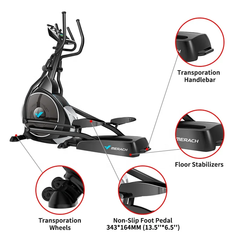 Wholesale Professional Magnetic Elliptical Trainers Home Elliptical Trainer Bike China Cross Trainer Elliptical Machine For Sale