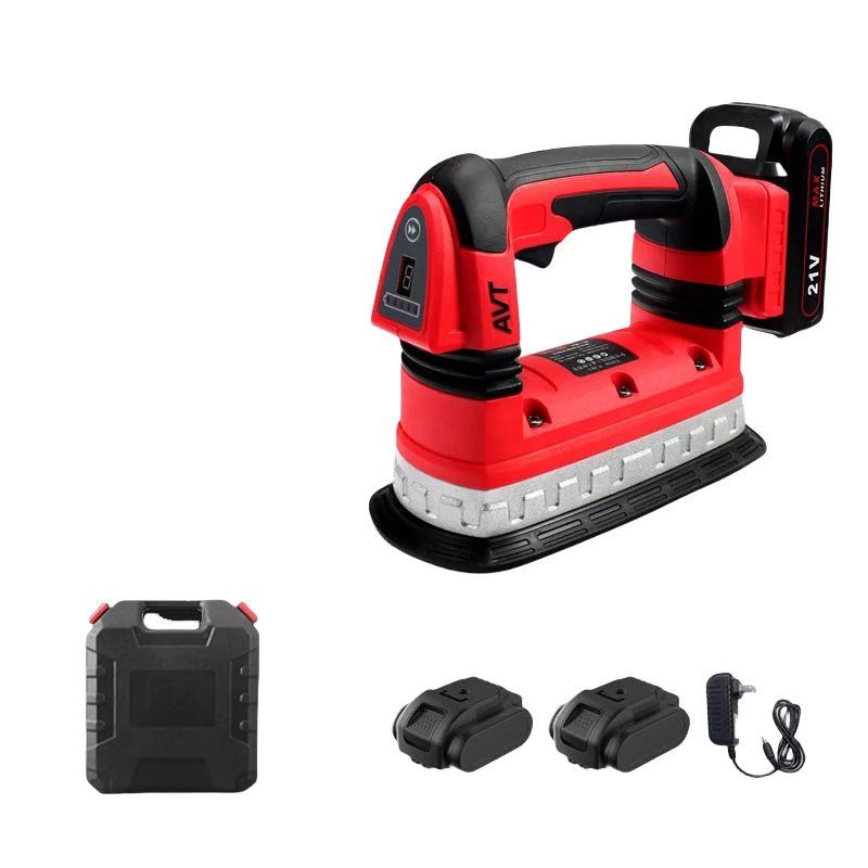 Industrial Strength Tile Vibrator Machine Powerful Electric Handheld with Suction Cup 220V Battery Operated for DIY Tile Laying