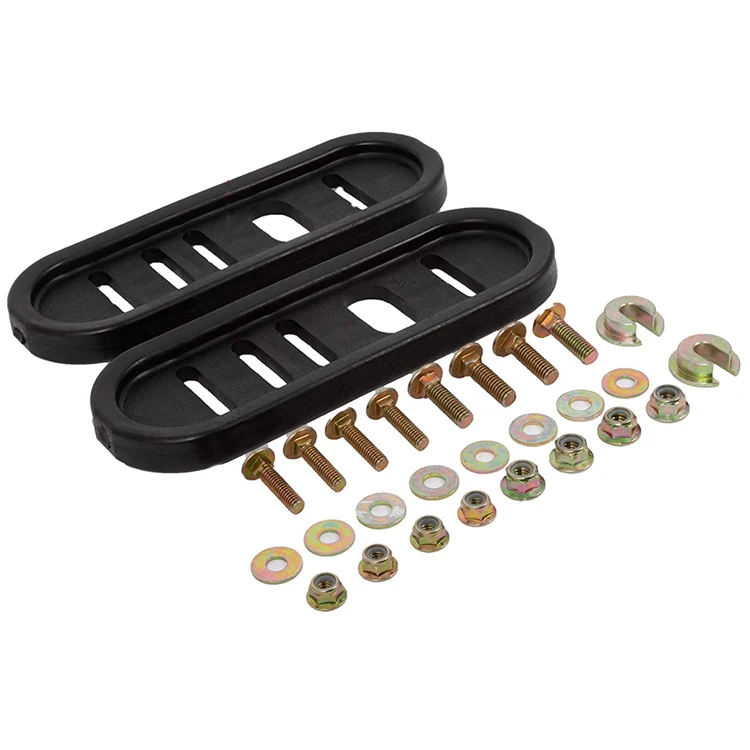 Heavy-Duty and  Work great Rolling Skid Shoes Kit Fits Universal Two & Three Stage Snowthrowers
