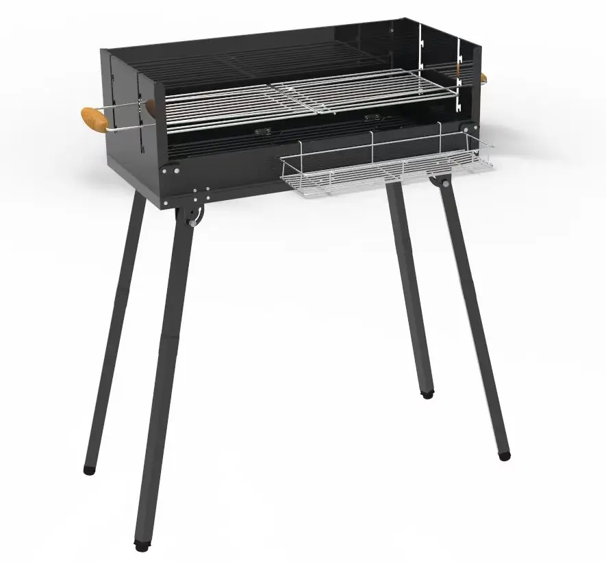 Smokeless Outdoor New Portable Barbecue Charcoal Barbecue Courtyard Homemade Bbq Stove Foldable Barbecue Stainless Steel Grill