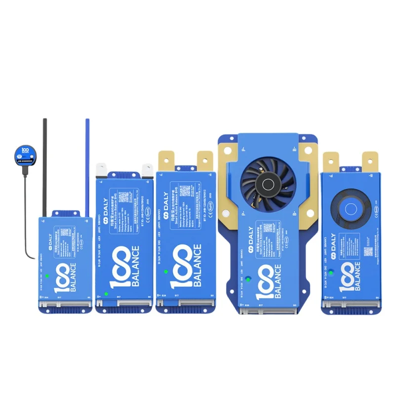 JHB BMS 8s 100A 12 В LiFePO4 литиевая батарея Защитная панель с функцией балансировки