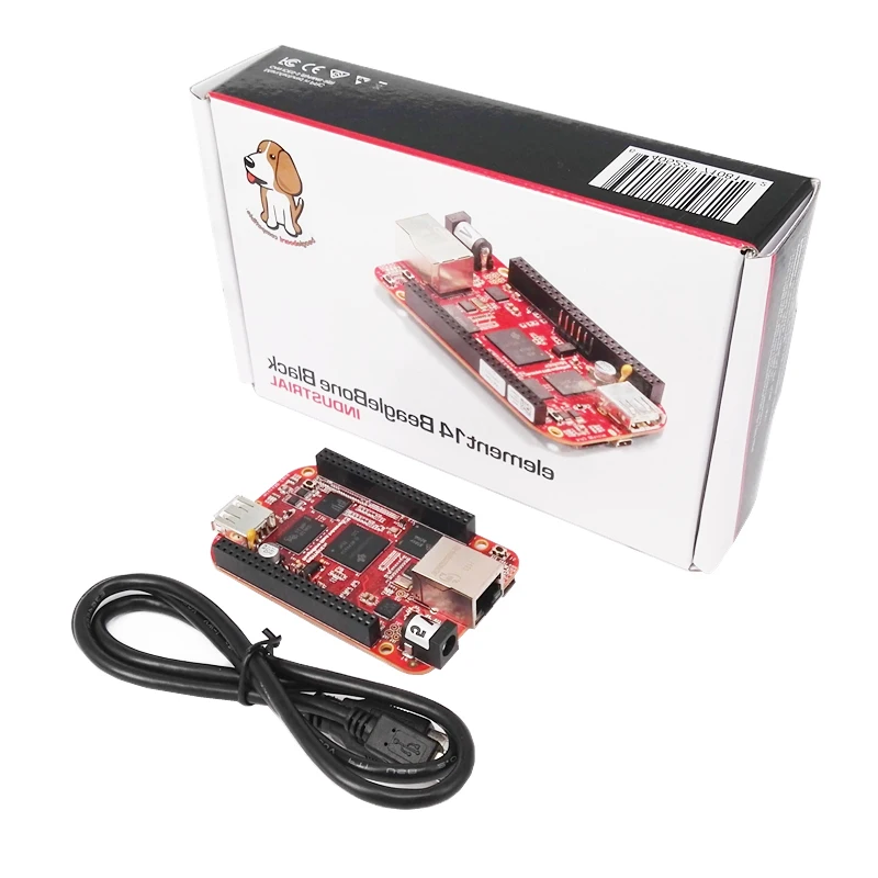 New Beagleboard BeagleBone Black Industrial AM3358 ARM Cortex-A8 MCU 4GB eMMC On-board Flash Storage