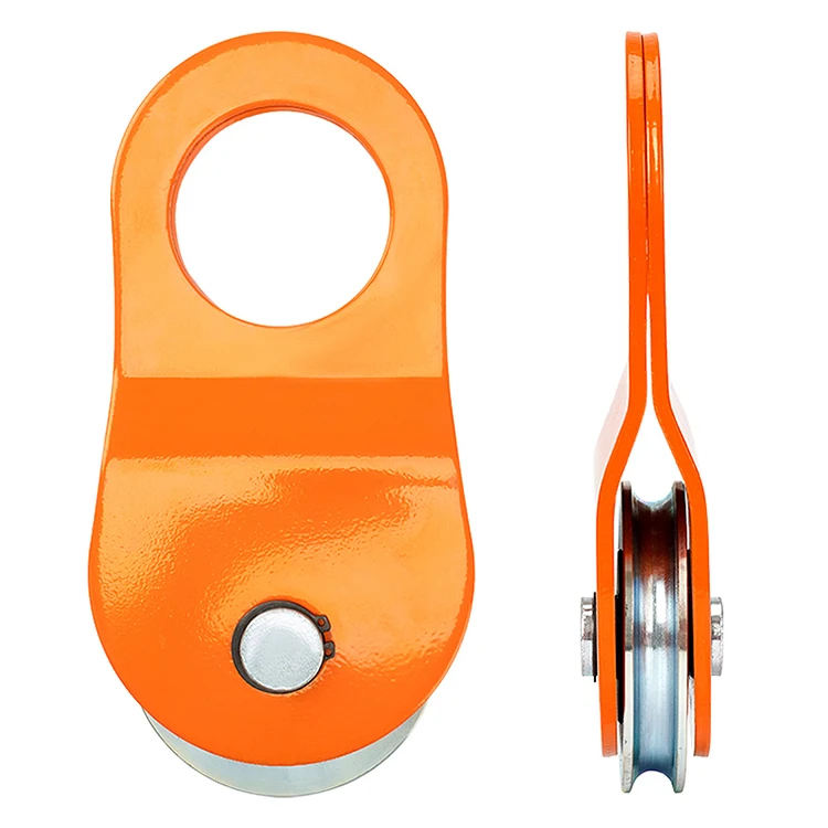 High Quality 4WD Accessories Heavy Duty Outdoor Aluminum Alloy 10Tons Recovery Snatch Block Single Pulley