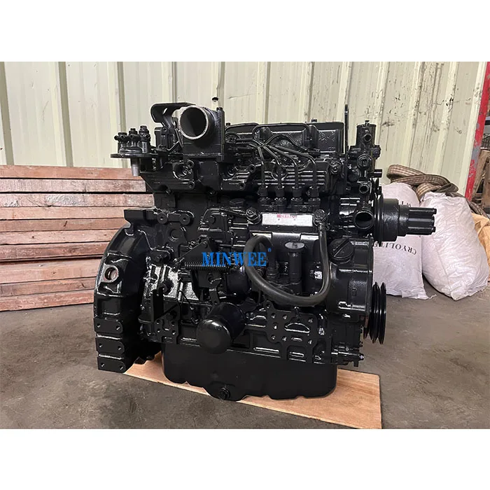 MINWEE Used 3 Cylinder Yanmar 4TNE98 3TNV88 4TNV88  4TNV94 4TNV94L Diesel Engine Assembly Complete Motor Assy