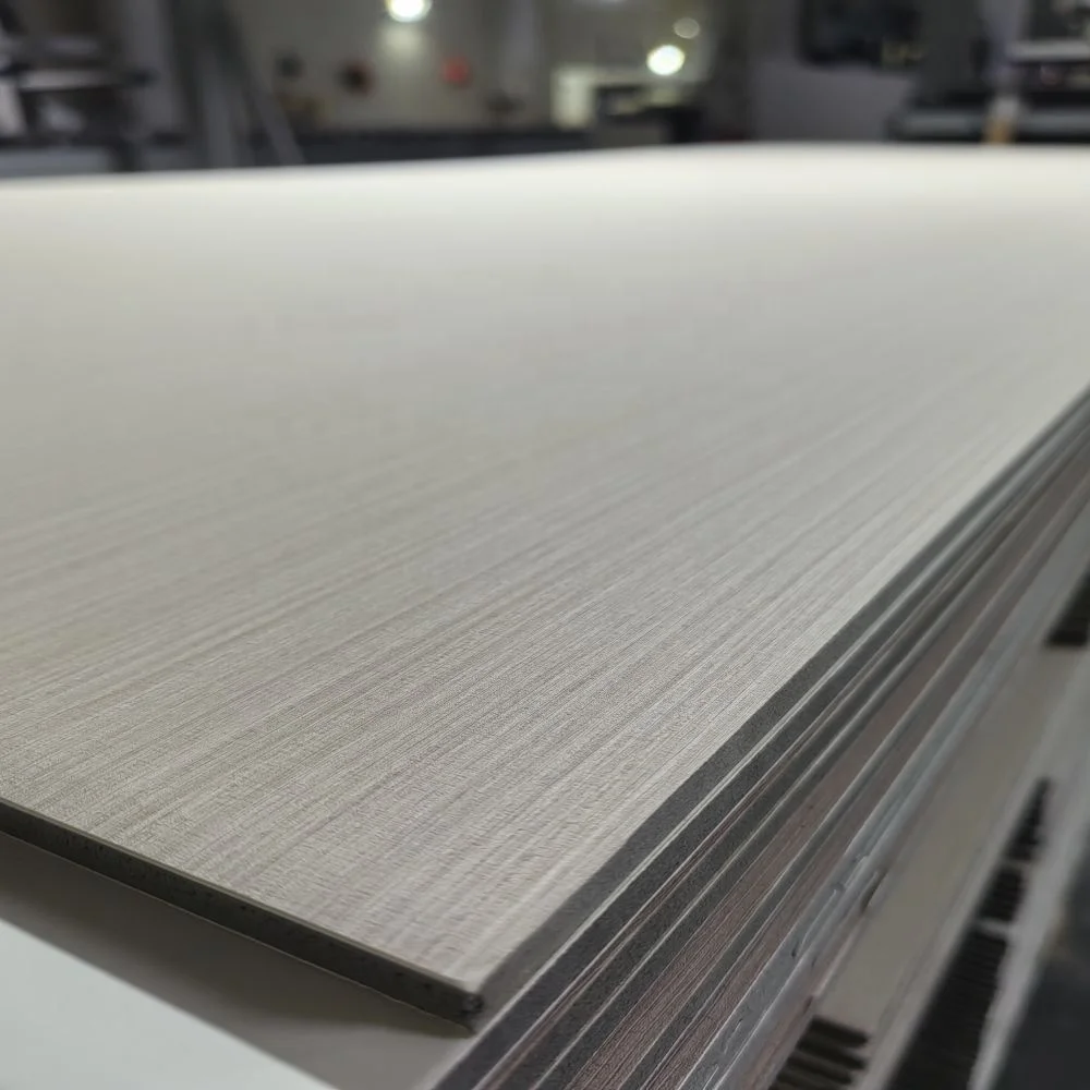 Factory Direct Sale Clear Texture Nature Wood Grain Bamboo Fiber Carbon Charcoal Wood Veneer Board PVC Bamboo wall panel