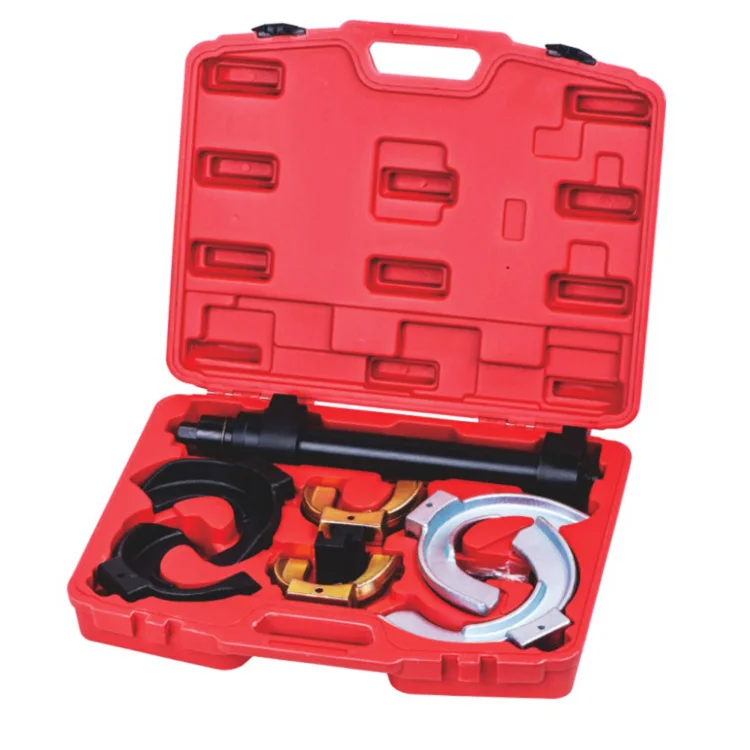 Detachable shock absorber spring compressor  Whole vehicle shock absorption spring disassembly tool set