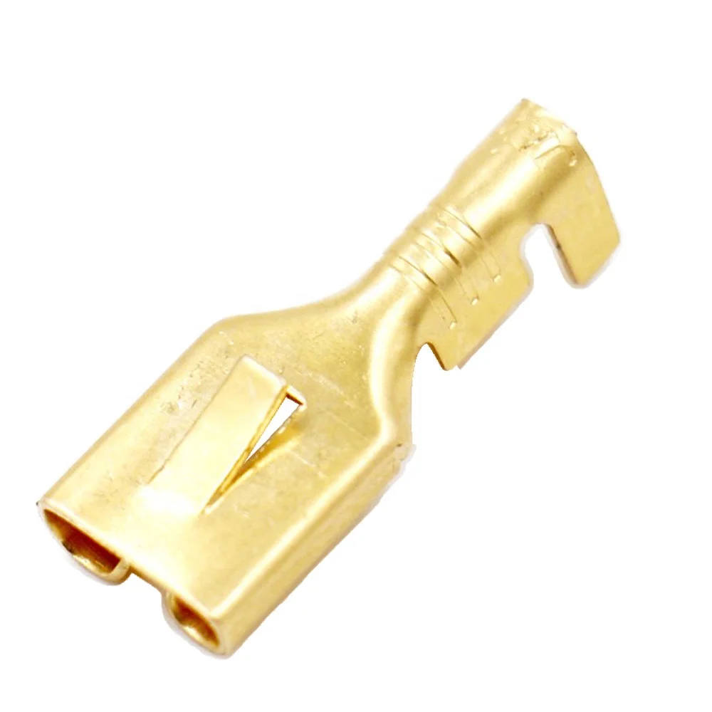 DJ623 Female Spade Quick Splice Crimp Terminals 6.3mm Crimp Connector