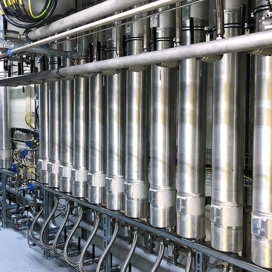 Top Quality Methane Recovery Facility 50Hz Low Cost Membrane Separation Biogas Plant for Home
