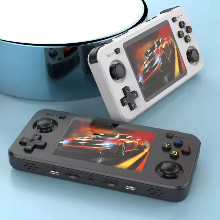 New Design Joystick R46S Handheld Game Player 64GB/128G 10000 Games Classic Retro Video Game console 4 Inch HD Color Screen