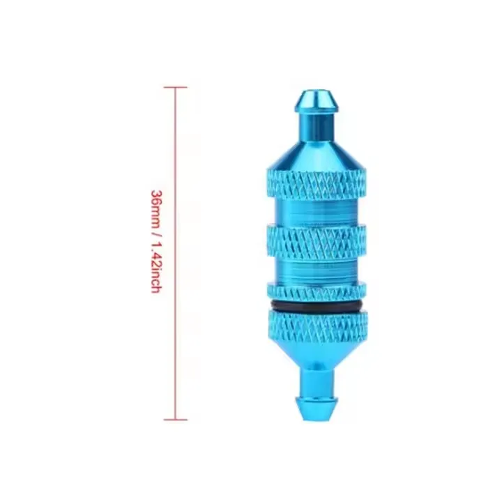 1:8 1:10 RC Model car HSP upgrade parts 02156 Aluminum alloy oil filter Metal oil filter 94122 upgrade parts