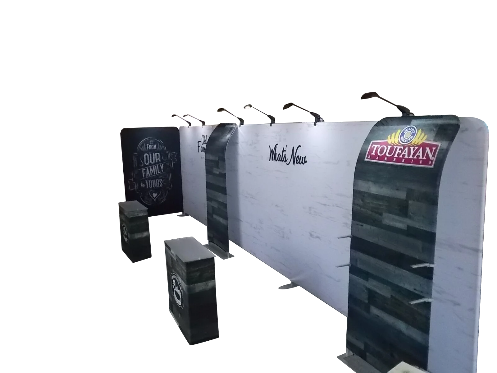 2023 New Materials ADMAX 10*20 ft 10x10 New Modern Portable Modular Standard Stand Exhibition Booth