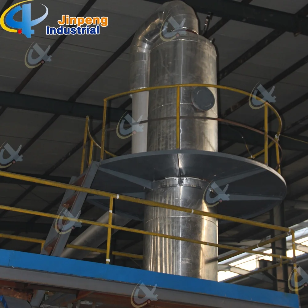 High Quality Factory Price Fully Automatic Pyrolysis Oil to Diesel Distillation Plant