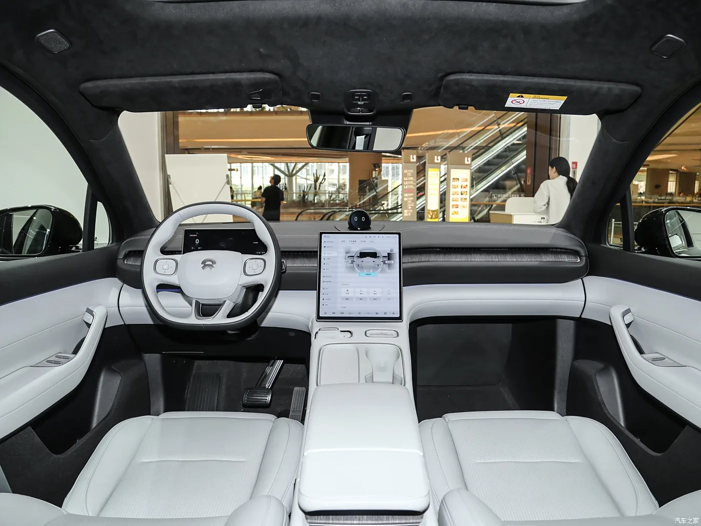 Лидер продаж EV Nio Es6 2024 модель 75 кВтч Быстрая зарядка глубокого космоса черный 490 км чистый Электрический Новый энергетический автомобиль