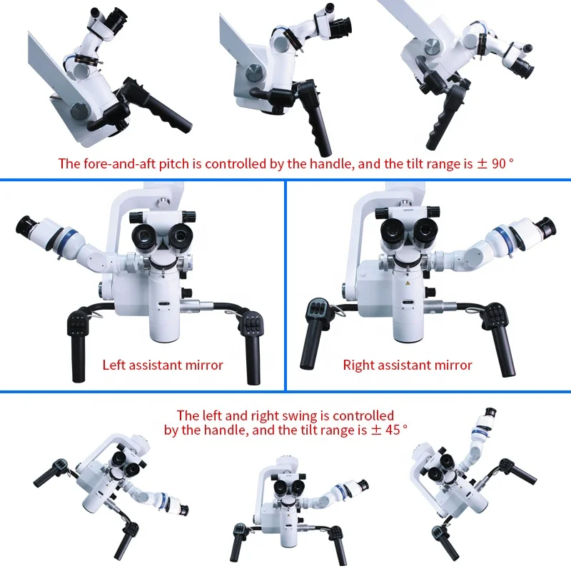 ASOM-5D neurosurgery ent microscope Multifunctional zumax binocular Autofocus microscope